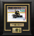 Jeremy Swayman in Action Boston Bruins 8" x 10" Framed Hockey Photo with Engraved Autograph - for just $79.99! 