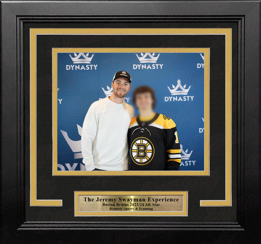 Jeremy Swayman Boston Bruins Photo-Op Frame Kit - for just $29.99! 
