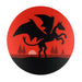 Jersey Devil Circle Sticker - for just $3! 