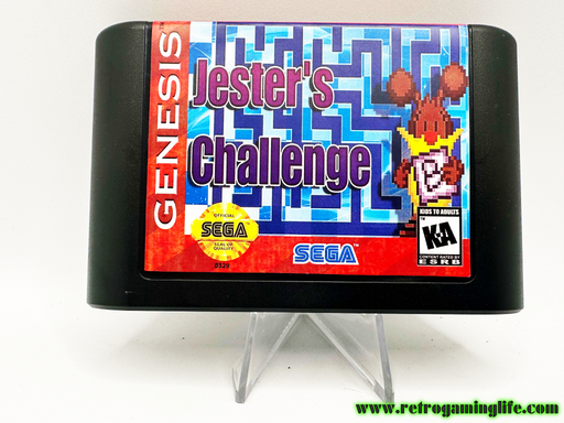 Jester's Challenge Sega Genesis Reproduction Video Game Cart - for just $19.99! 