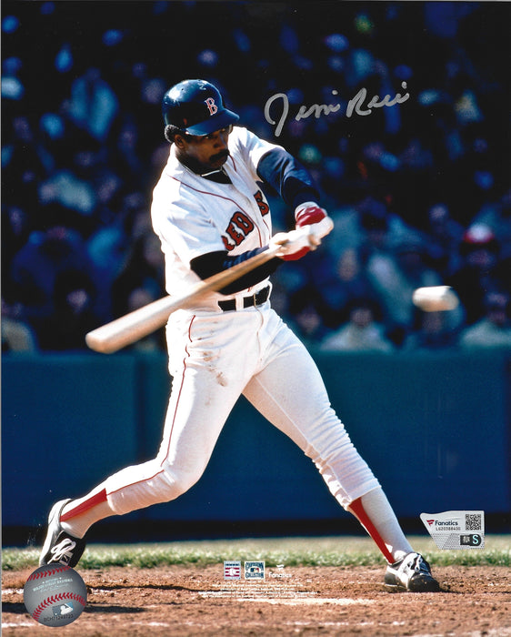 Jim Rice At-Bat Boston Red Sox Autographed 8" x 10" Baseball Photo - for just $79.99! 