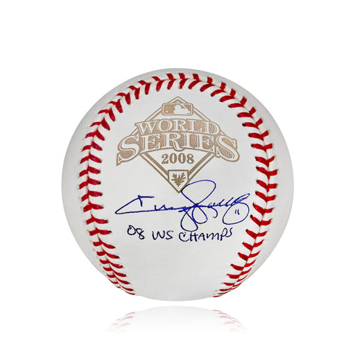 Jimmy Rollins Philadelphia Phillies Autographed 2008 World Series Baseball Inscribed WS Champs - JSA - Premium Autographed Baseballs - Just $249.99! Shop now at Retro Gaming of Denver