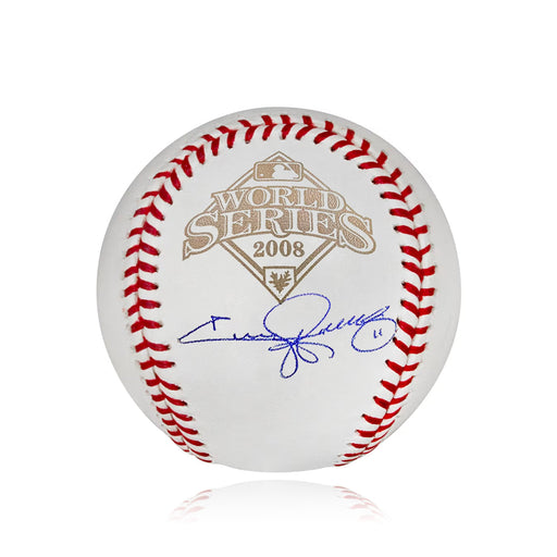 Jimmy Rollins Philadelphia Phillies Autographed 2008 World Series Major League Baseball - JSA - Premium Autographed Baseballs - Just $219.99! Shop now at Retro Gaming of Denver