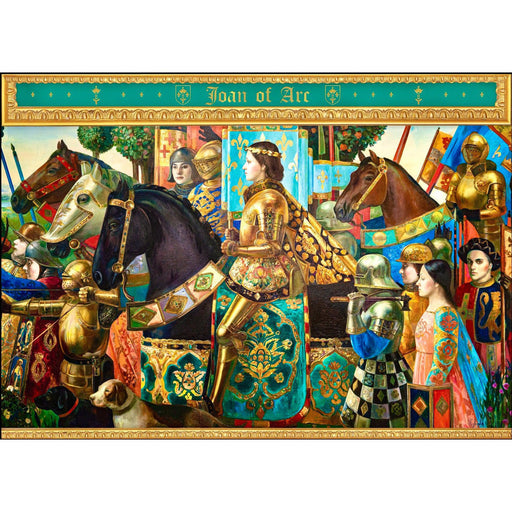 Joan of Arc 1000 Piece Premium Jigsaw Puzzle Art & Fable - for just $34.99! 