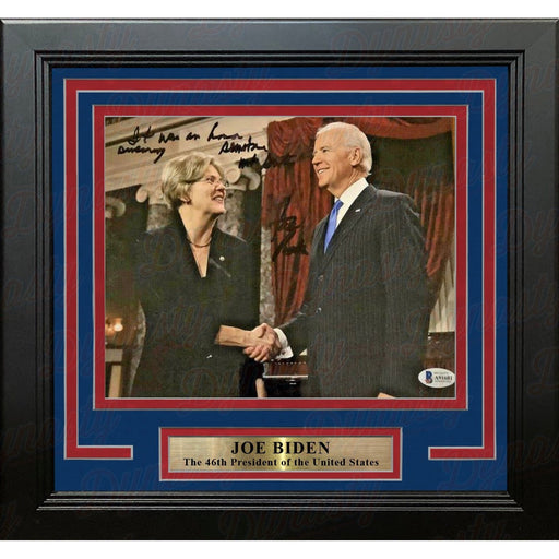 Joe Biden 46th President of the United States Autographed 8" x 10" Framed Photo - Premium Autographed Framed Historical Photos - Just $859.99! Shop now at Retro Gaming of Denver