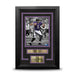 Joe Flacco Spotlight Action Baltimore Ravens 8x10 Framed Football Photo with Engraved Autograph - for just $79.99! 