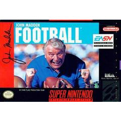 John Madden Football - Super Nintendo - Premium Video Games - Just $18.99! Shop now at Retro Gaming of Denver