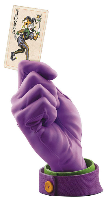 DC Life-Sized Hand Statues: Joker`s Calling Card - for just $75! 