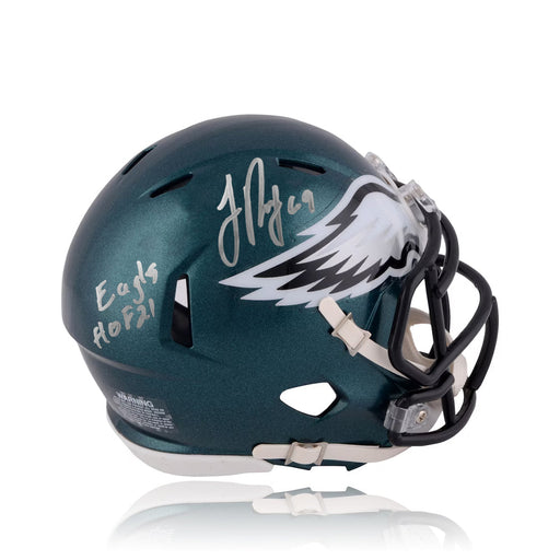 Jon Runyan Philadelphia Eagles Autographed Mini-Helmet Inscribed Eagles Hall of Fame - for just $69.99! 