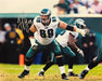 Jon Runyan in Action Autographed Philadelphia Eagles 11" x 14" Football Photo - for just $49.99! 