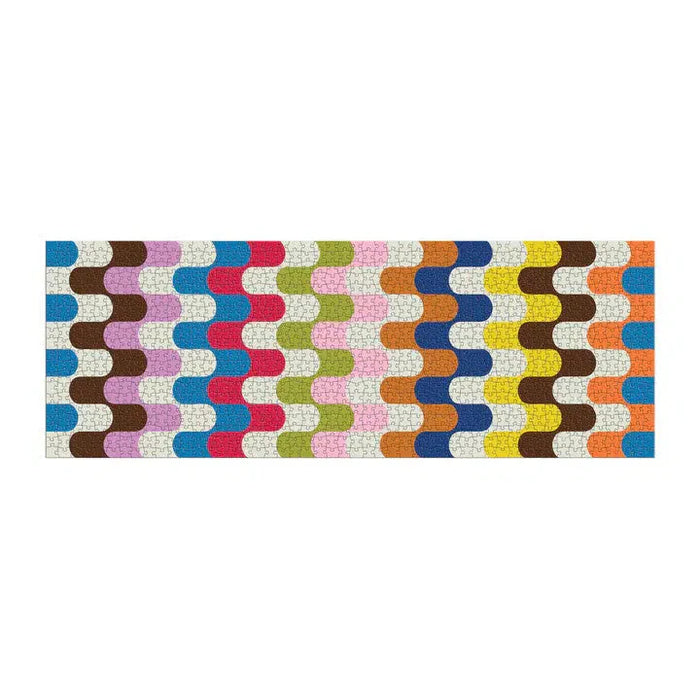 Jonathan Adler Bargello 1000 Piece Panoramic Jigsaw Puzzle Galison - for just $24.99! 