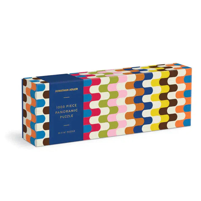 Jonathan Adler Bargello 1000 Piece Panoramic Jigsaw Puzzle Galison - for just $24.99! 
