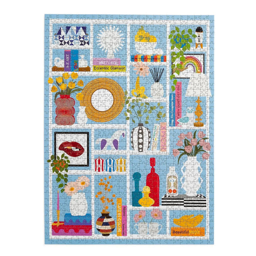 Jonathan Adler Shelfie 1000 Piece Jigsaw Puzzle Galison - for just $24.99! 