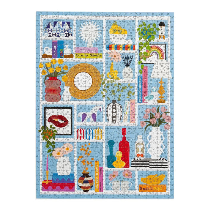 Jonathan Adler Shelfie 1000 Piece Jigsaw Puzzle Galison - for just $24.99! 
