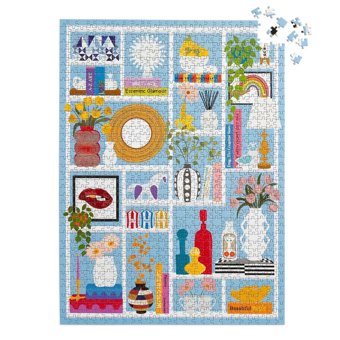 Jonathan Adler Shelfie 1000 Piece Jigsaw Puzzle Galison - for just $24.99! 