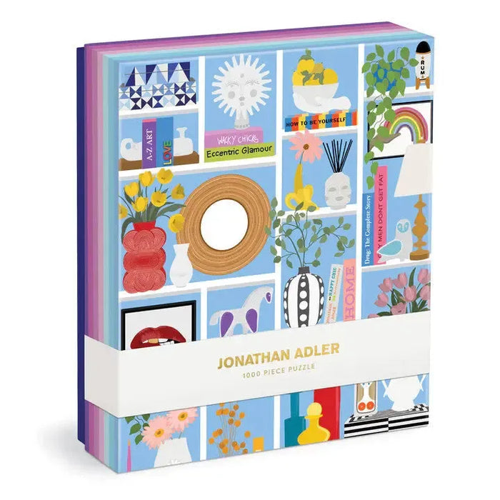Jonathan Adler Shelfie 1000 Piece Jigsaw Puzzle Galison - for just $24.99! 