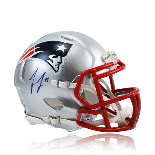 Jonathan Jones New England Patriots Autographed Mini-Helmet - Premium Autographed Mini-Helmets - Just $99.99! Shop now at Retro Gaming of Denver