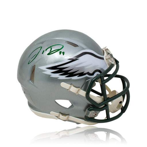 Jordan Davis Philadelphia Eagles Autographed Football Flash Mini-Helmet - for just $129.99! 