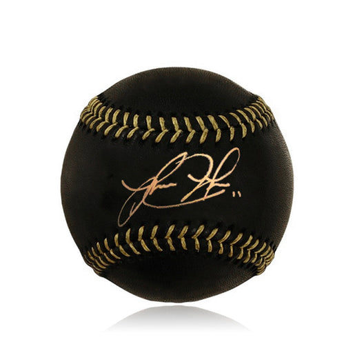 Jorge Alfaro San Diego Padres Autographed Major League Baseball (Black) - Premium Autographed Baseballs - Just $29! Shop now at Retro Gaming of Denver