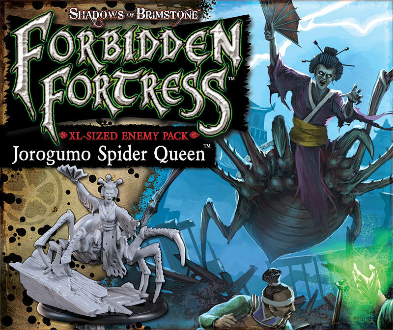 Shadows of Brimstone: Forbidden Fortress - Jorogumo Spider Queen - for just $34.95! 
