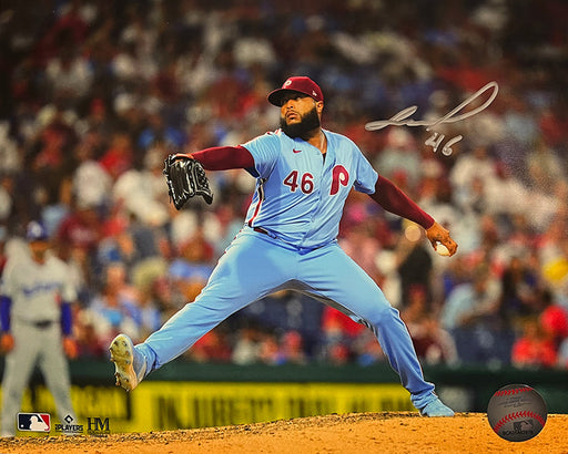 Jose Alvarado Throwback Action Autographed Philadelphia Phillies 11" x 14" Baseball Photo - for just $59.99! 
