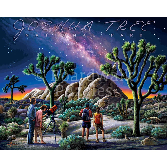Joshua Tree National Park 500 Piece Jigsaw Puzzle Boardwalk - for just $21.99! 
