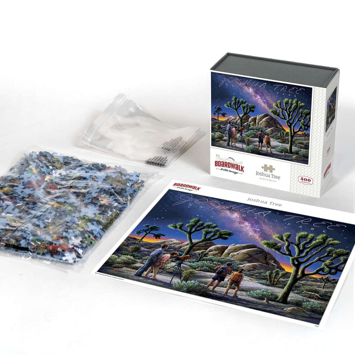 Joshua Tree National Park 500 Piece Jigsaw Puzzle Boardwalk - for just $21.99! 