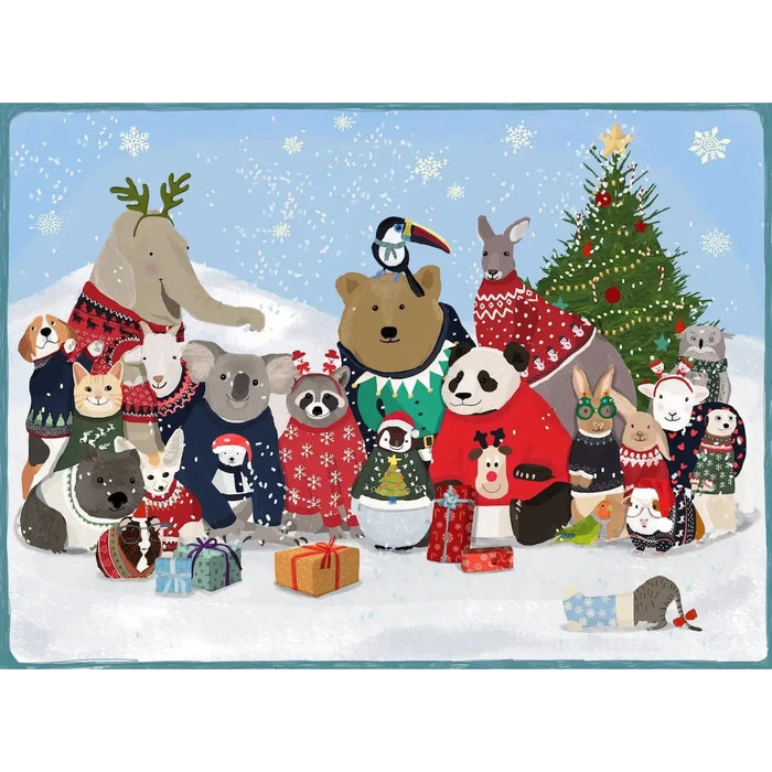 Joy to the Wool 500 Piece Jigsaw Puzzle PuzzleFolk - for just $25.99! 