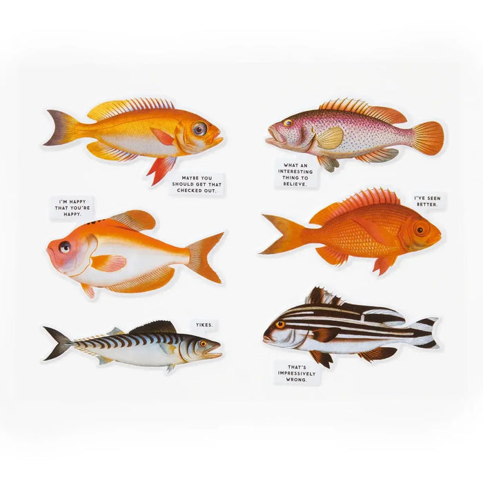 Judgy Fish 1000 Piece Jigsaw Puzzle (+Stickers) Brass Monkey - for just $19.99! 