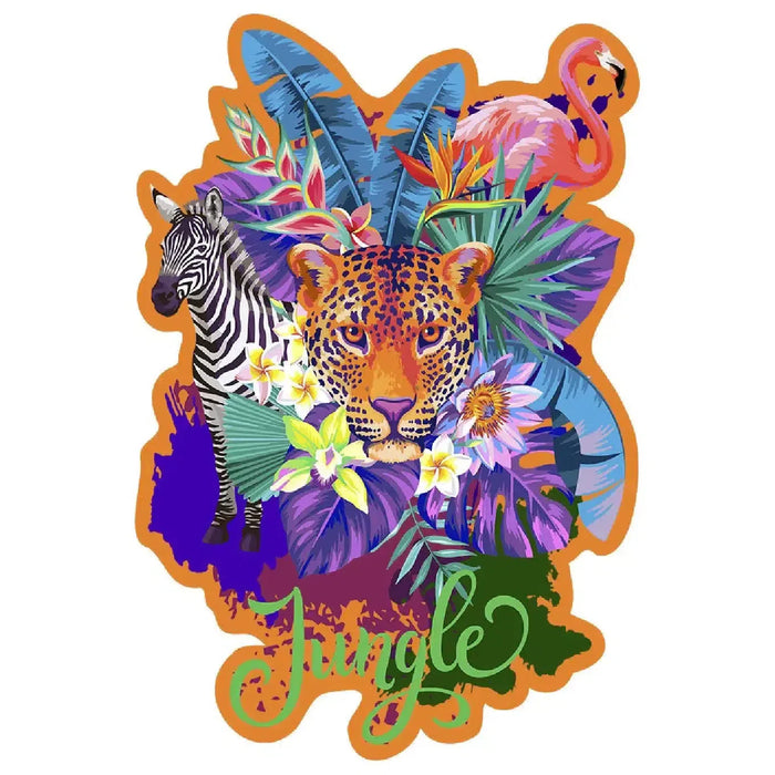 Jungle 155 Piece Wood Jigsaw Puzzle Wooden City - for just $19.99! 