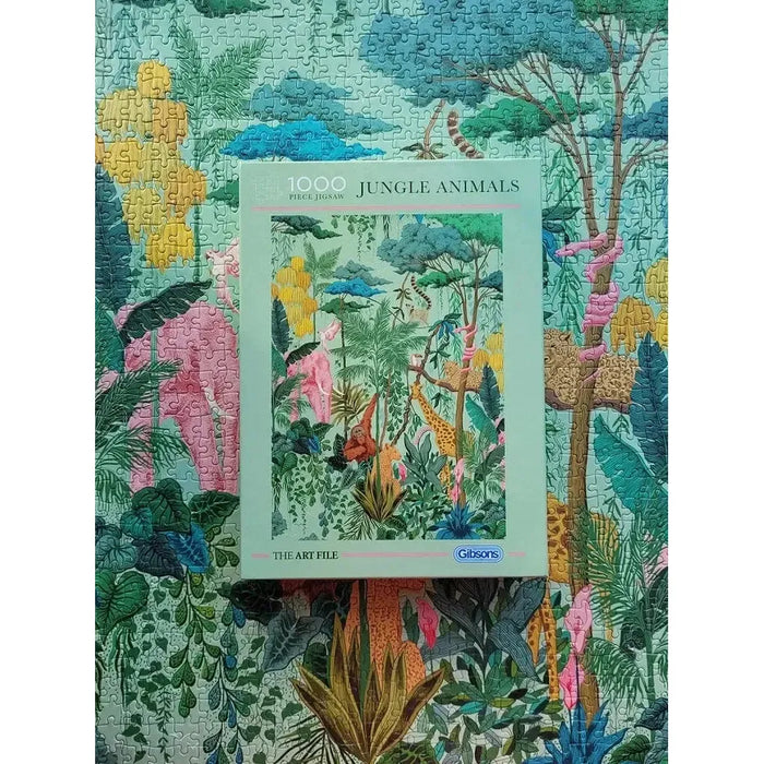 Jungle Animals 1000 Piece Jigsaw Puzzle Gibsons - for just $24.99! 