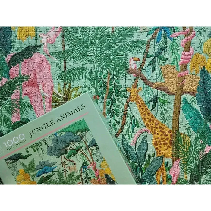 Jungle Animals 1000 Piece Jigsaw Puzzle Gibsons - for just $24.99! 
