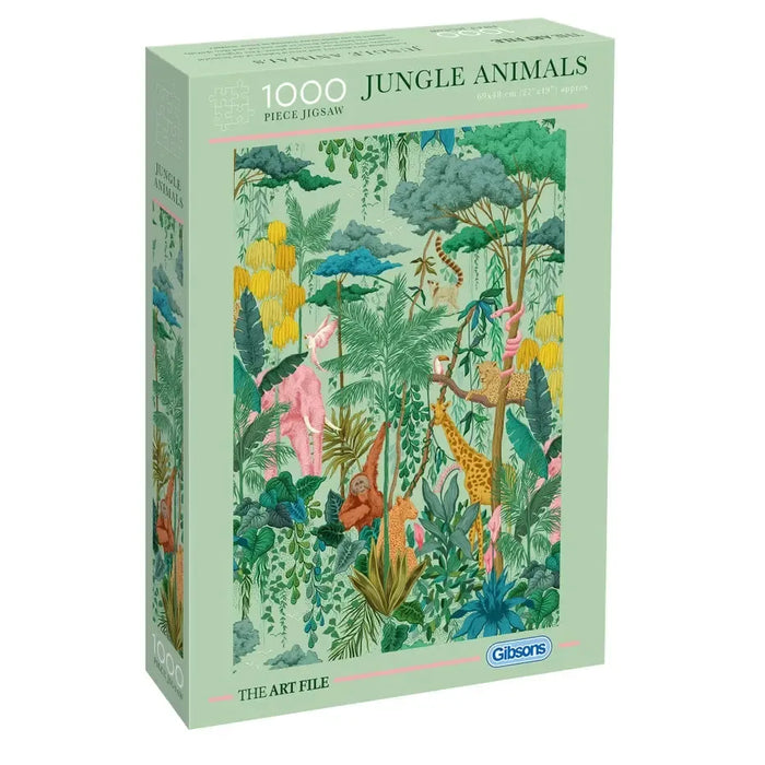 Jungle Animals 1000 Piece Jigsaw Puzzle Gibsons - for just $24.99! 