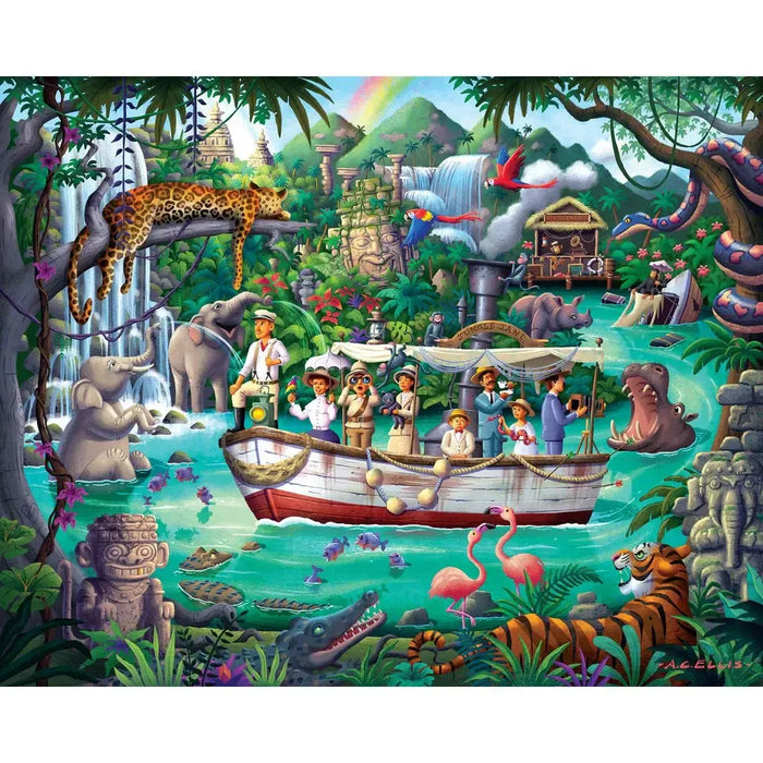 Jungle River Expedition 210 Piece Jigsaw Puzzle Boardwalk - for just $11.99! 