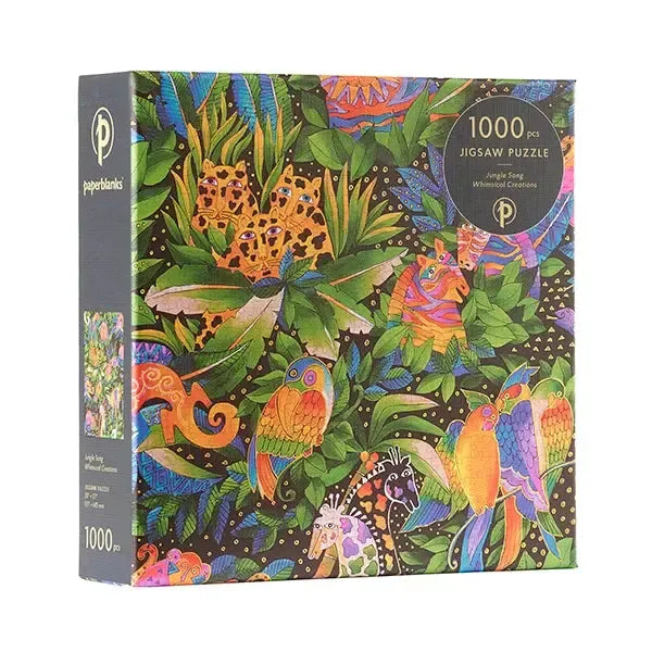 Jungle Song Whimsical Creations 1000 Piece Jigsaw Puzzle Paperblanks - for just $25.99! 
