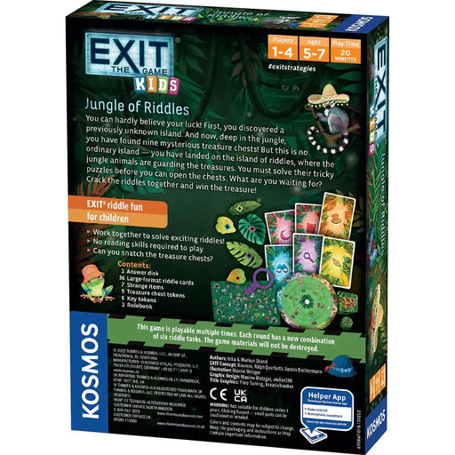 Jungle of Riddles for Kids - Exit the Escape Room Game - Kosmos - for just $17.99! 