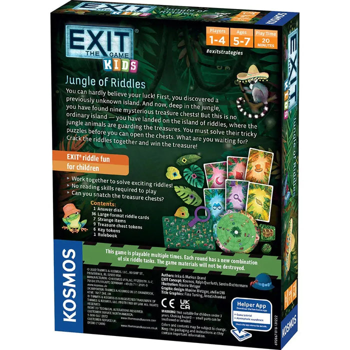 Jungle of Riddles for Kids - Exit the Escape Room Game - Kosmos - for just $17.99! 