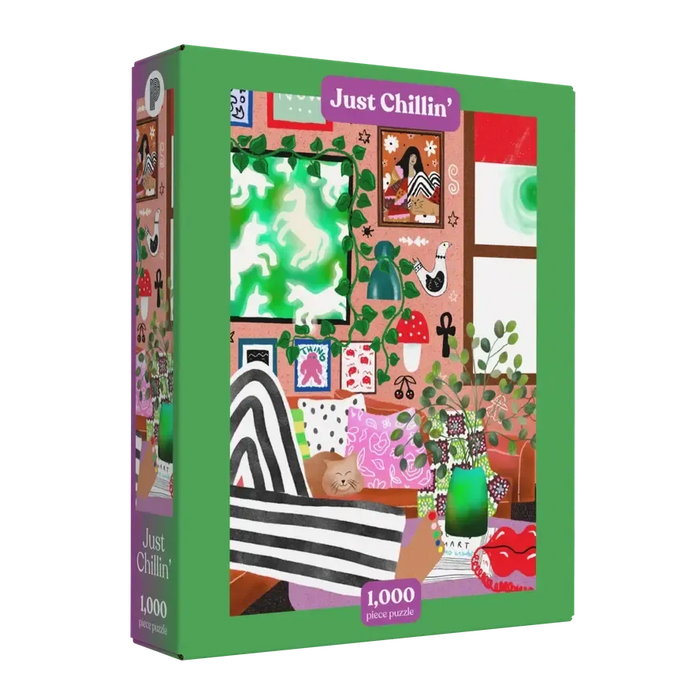 Just Chillin' 1000 Piece Jigsaw Puzzle Puzzledly - for just $24.99! 