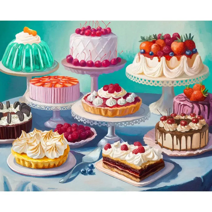 Just Desserts 500 Piece LE Jigsaw Puzzle Speedmaster - for just $24.99! 