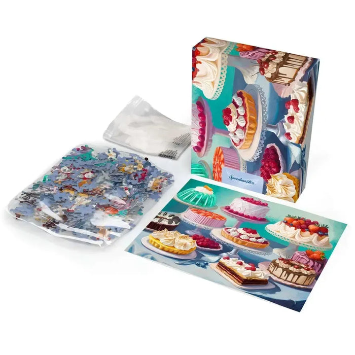 Just Desserts 500 Piece LE Jigsaw Puzzle Speedmaster - for just $24.99! 
