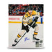 Justin Brazeau in Action Boston Bruins Autographed 11" x 14" Hockey Photo - for just $39.99! 