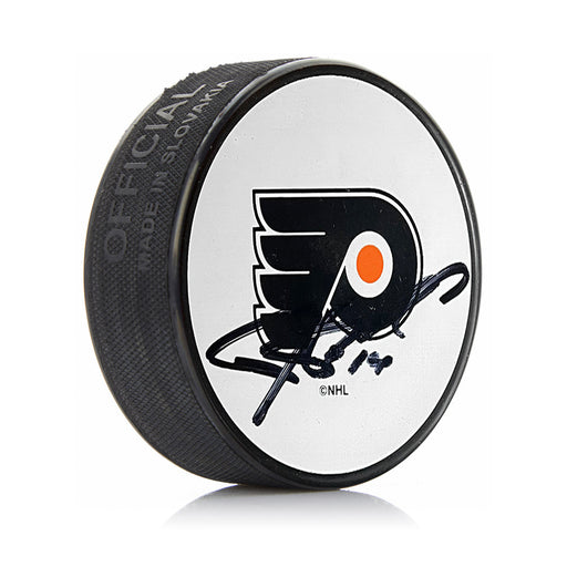 Justin Williams Philadelphia Flyers Autographed White Hockey Logo Puck - for just $59.99! 