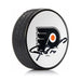 Justin Williams Philadelphia Flyers Autographed White Hockey Logo Puck - for just $59.99! 