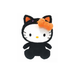 Fiesta: Sanrio - 9 Inch Hello Kitty as Black Cat Plush - for just $24.99! 