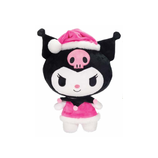 Fiesta: Sanrio - 9.5 Inch Holiday Kuromi with Pink Dress and Hat - for just $24.99! 
