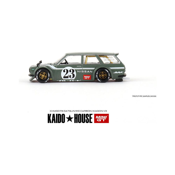 Mini GT x Kaido House Datsun KAIDO 510 Wagon CARBON FIBER V3 1:64 KHMG076 - Just $25.99! Shop now at Retro Gaming of Denver