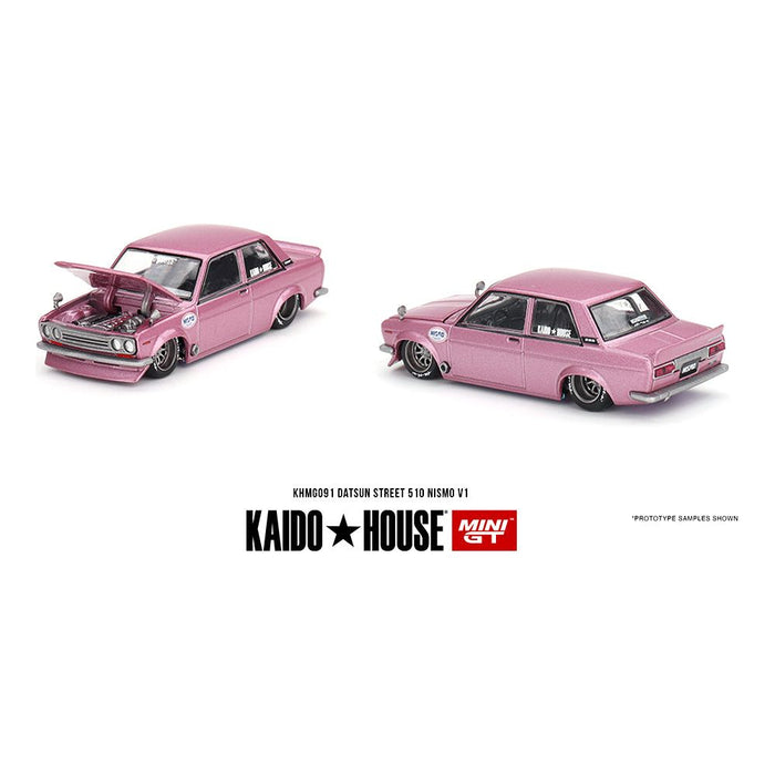 Mini GT x Kaido House Datsun 510 Pro Street Pink 1:64 KHMG091 - Just $24.99! Shop now at Retro Gaming of Denver