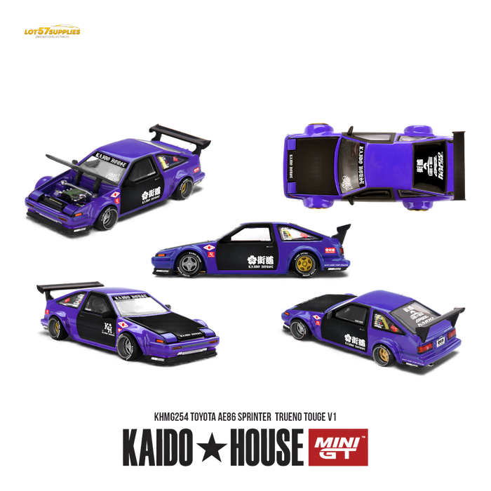 (Pre-Order) Kaido House Toyota AE86 Sprinter Trueno 1:64 - for just $29.99! 