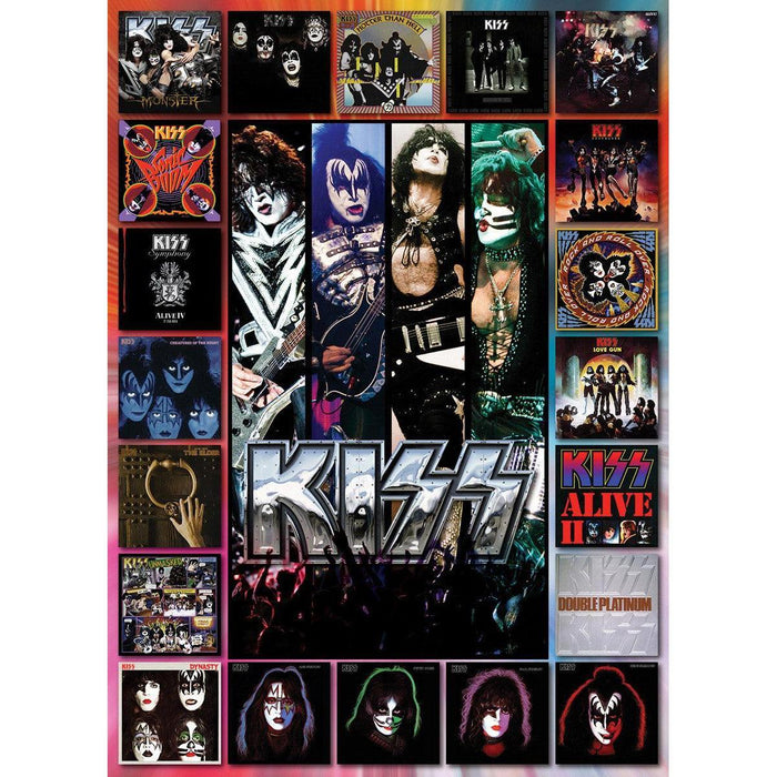 KISS The Albums 1000 Piece Jigsaw Puzzle Eurographics - for just $21.99! 