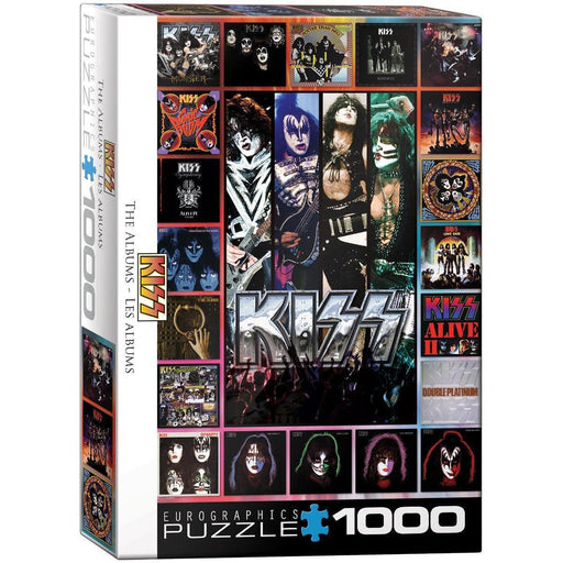 KISS The Albums 1000 Piece Jigsaw Puzzle Eurographics - for just $21.99! 